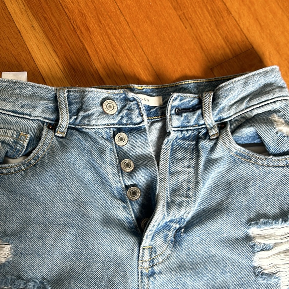 Pacsun High Rise Ripped Jeans - Picture 2 of 3